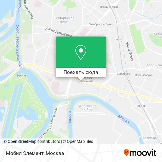 Карта Мобил Элемент