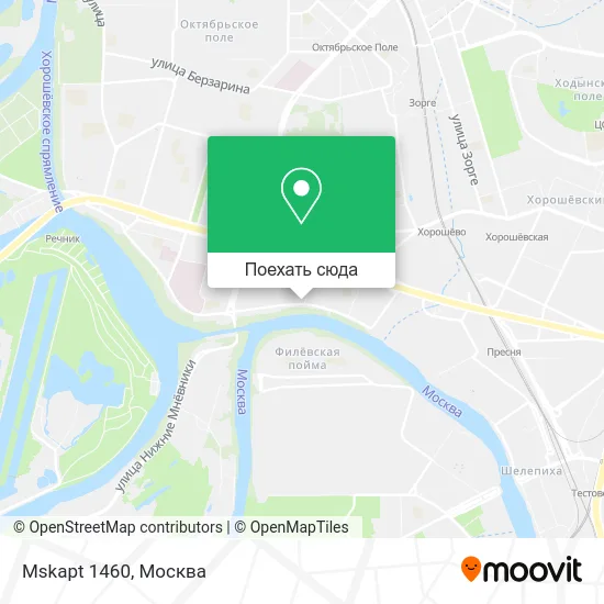 Карта Mskapt 1460