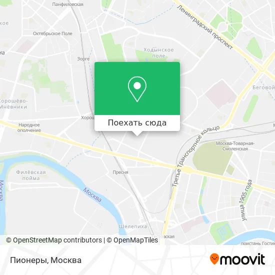 Карта Пионеры