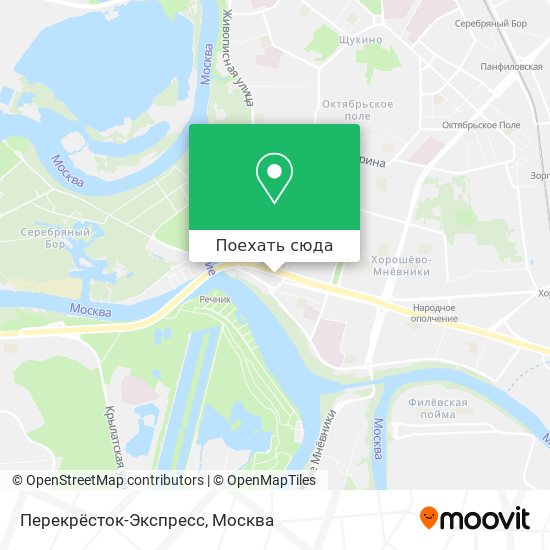 Карта Перекрёсток-Экспресс