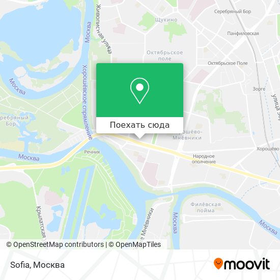 Карта Sofia