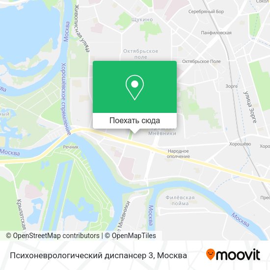 Карта Психоневрологический диспансер 3