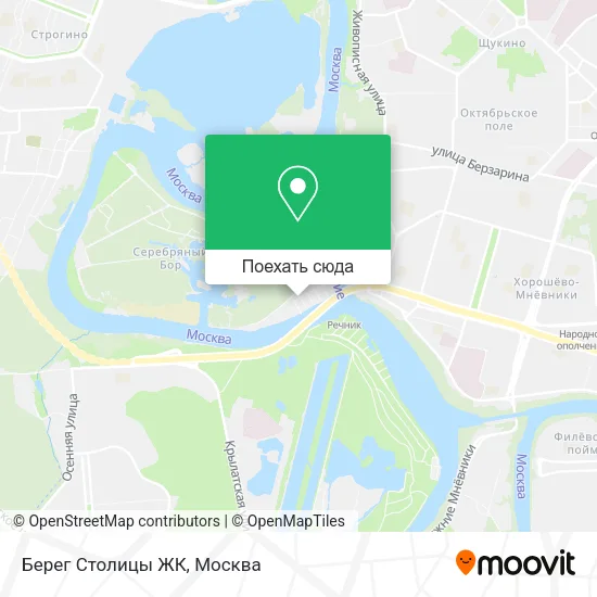 Карта Берег Столицы ЖК