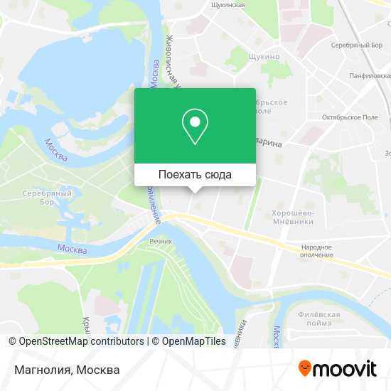 Карта Магнолия