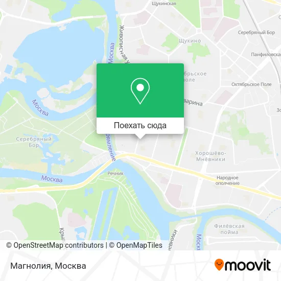 Карта Магнолия