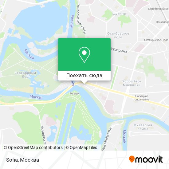Карта Sofia