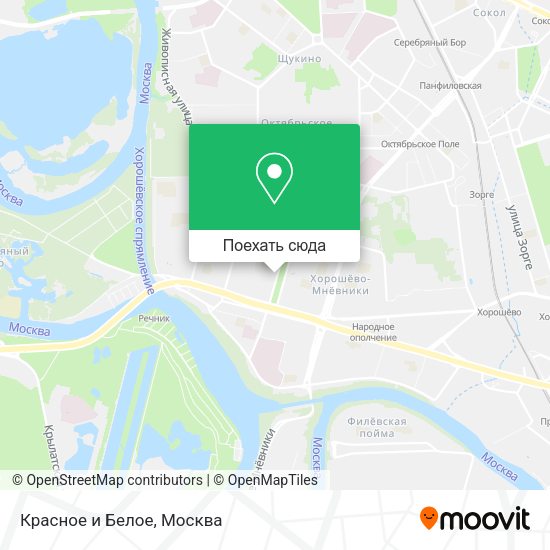 Карта Красное и Белое