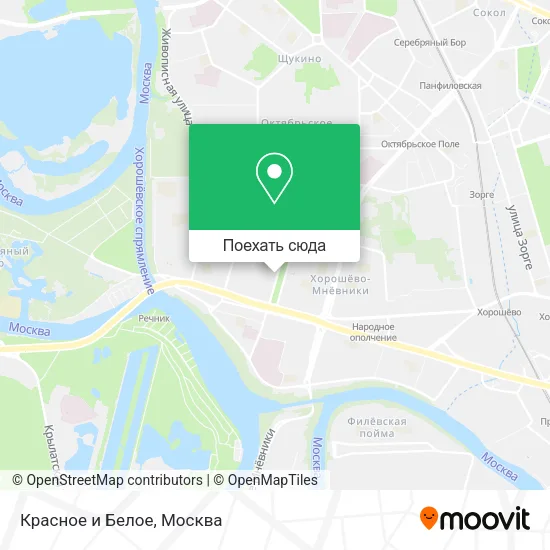 Карта Красное и Белое