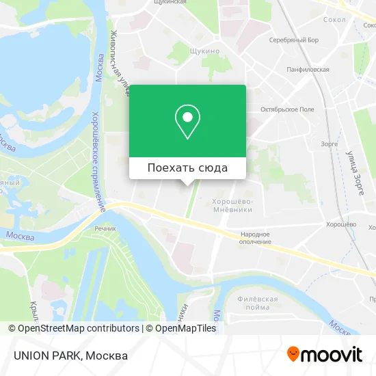 Карта UNION PARK