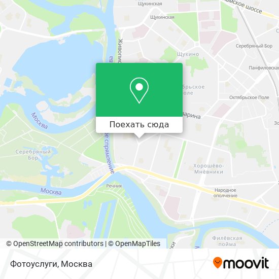 Карта Фотоуслуги