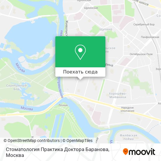 Карта Стоматология Практика Доктора Баранова