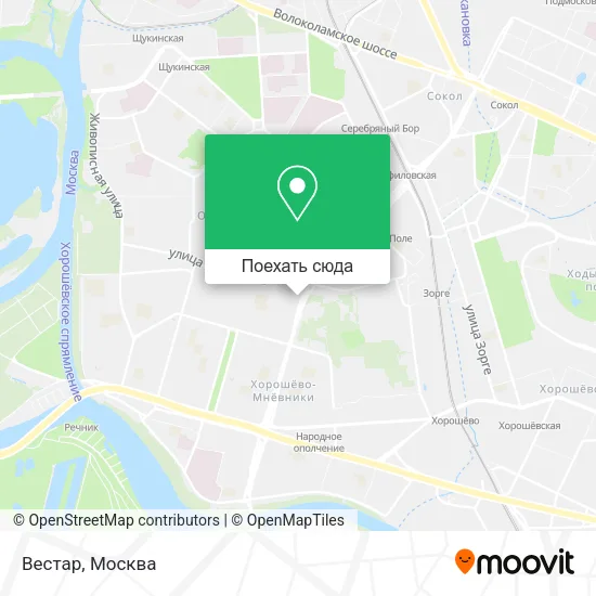 Карта Вестар