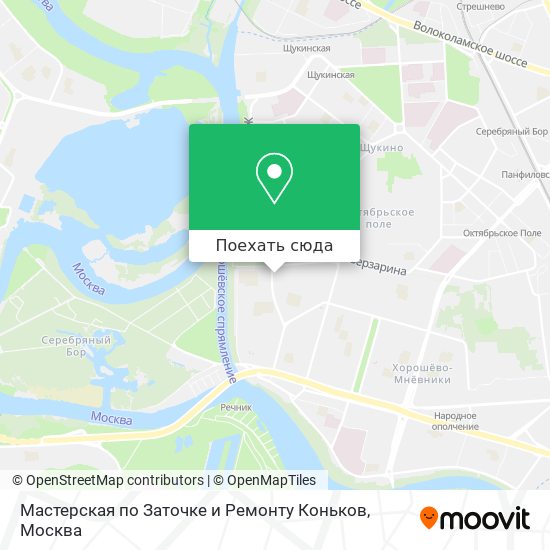 Карта Мастерская по Заточке и Ремонту Коньков