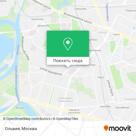 Карта Ольвия