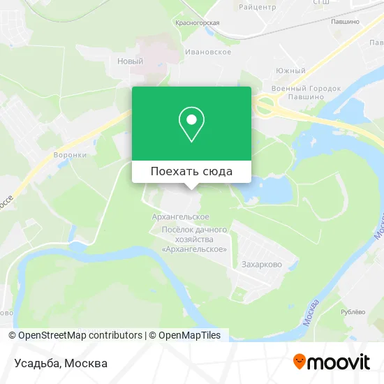 Карта Усадьба