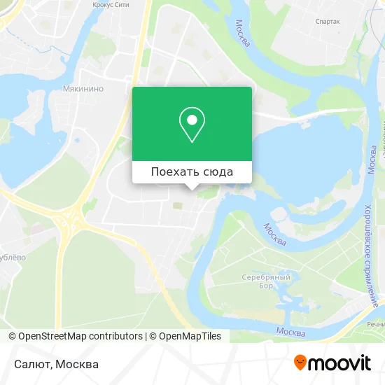 Карта Салют