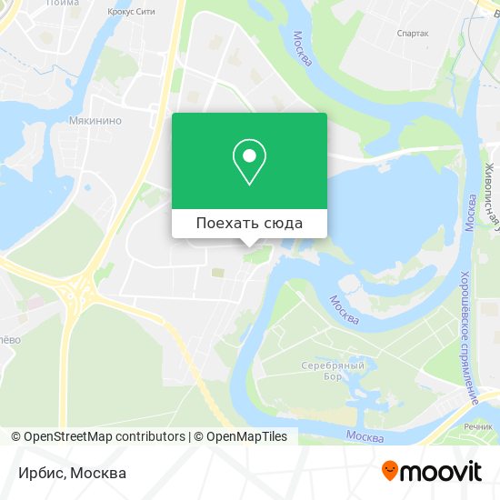 Карта Ирбис