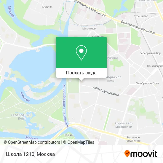 Карта Школа 1210