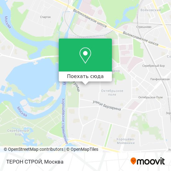 Карта ТЕРОН СТРОЙ