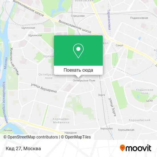 Карта Квд 27