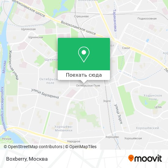 Карта Boxberry