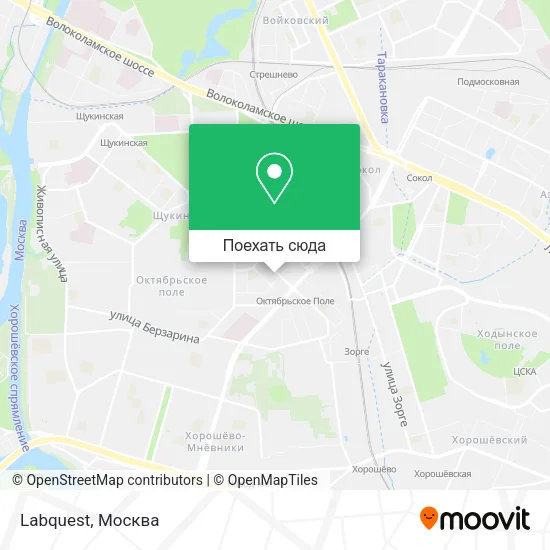 Карта Labquest
