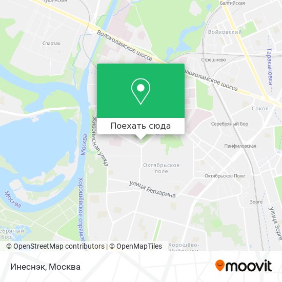 Карта Инеснэк