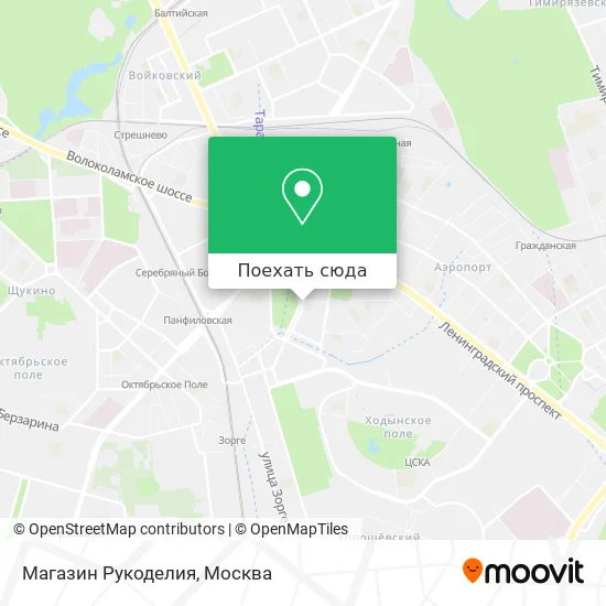 Карта Магазин Рукоделия