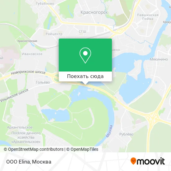 Карта OOO Elina