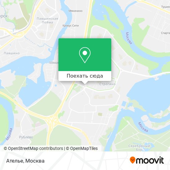 Карта Ателье