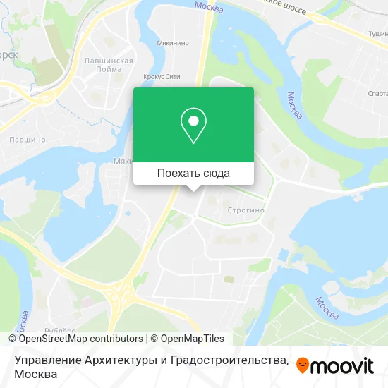 Карта Управление Архитектуры и Градостроительства