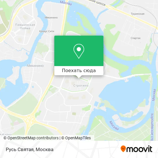 Карта Русь Святая