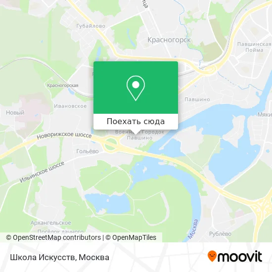 Карта Школа Искусств