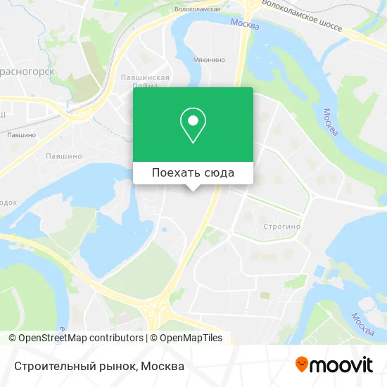 Карта Строительный рынок