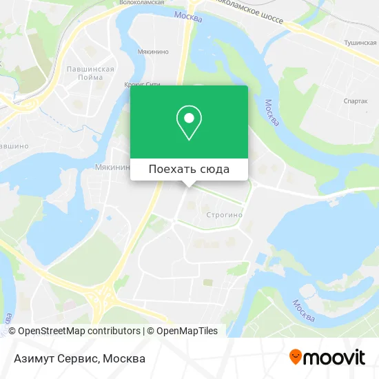 Карта Азимут Сервис