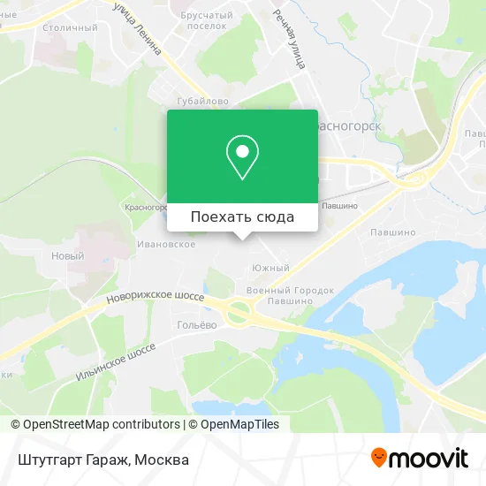 Карта Штутгарт Гараж