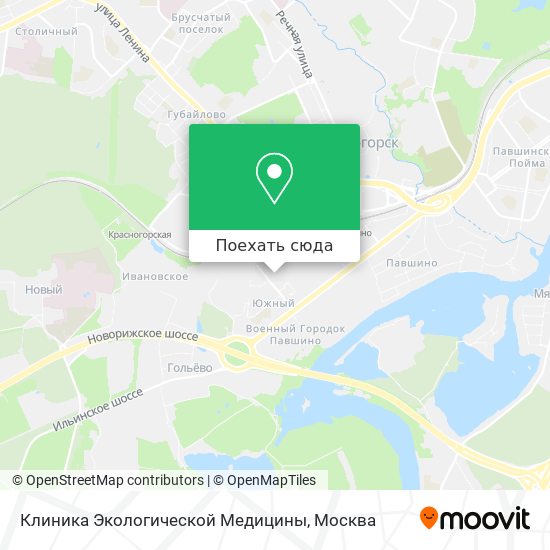 Карта Клиника Экологической Медицины