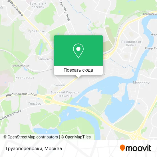 Карта Грузоперевозки