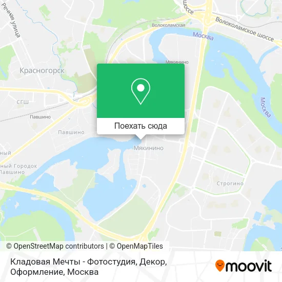 Карта Кладовая Мечты - Фотостудия, Декор, Оформление