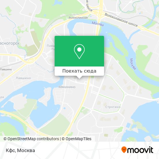 Карта Кфс