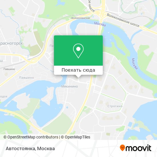 Карта Автостоянка