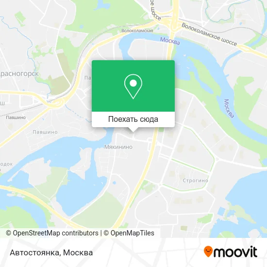 Карта Автостоянка