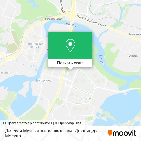Карта Детская Музыкальная школа им. Докшицера