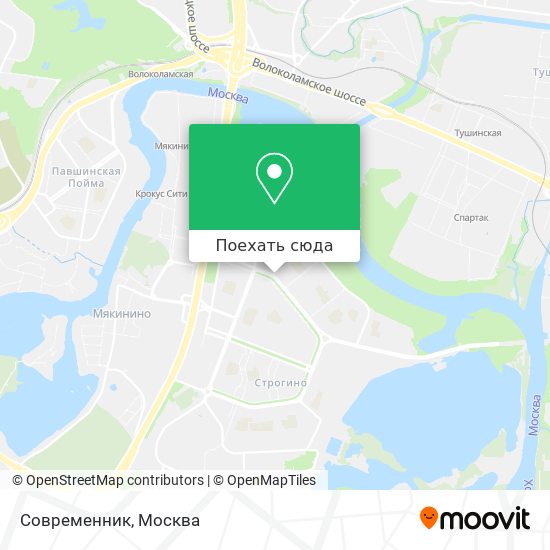 Карта Современник
