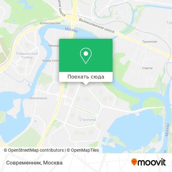 Карта Современник