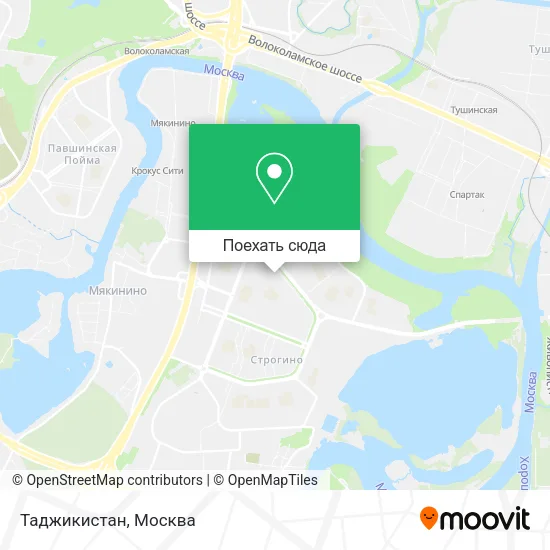 Карта Таджикистан