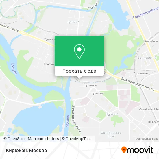 Карта Кирюкан