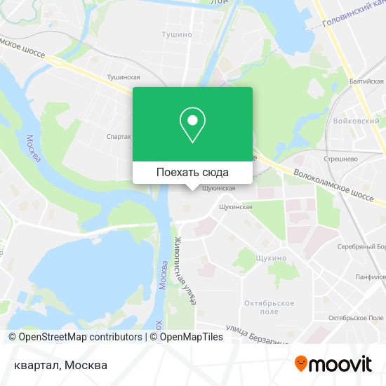 Карта квартал