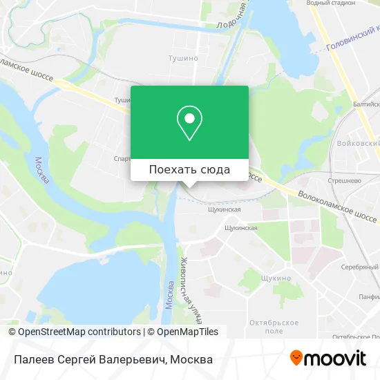 Карта Палеев Сергей Валерьевич