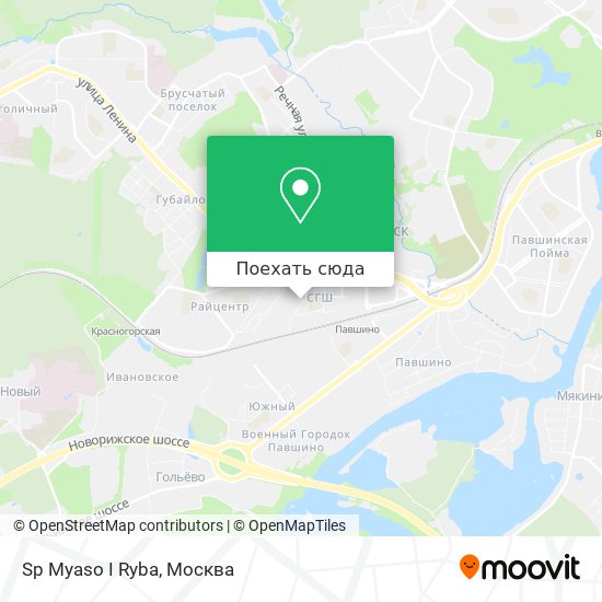 Карта Sp Myaso I Ryba